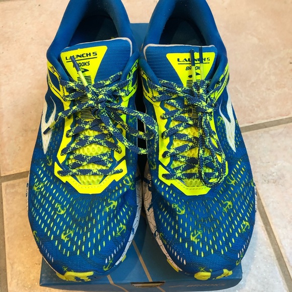 Brooks Launch5 Boston Marathon Edition Sz 9 - Picture 3 of 8